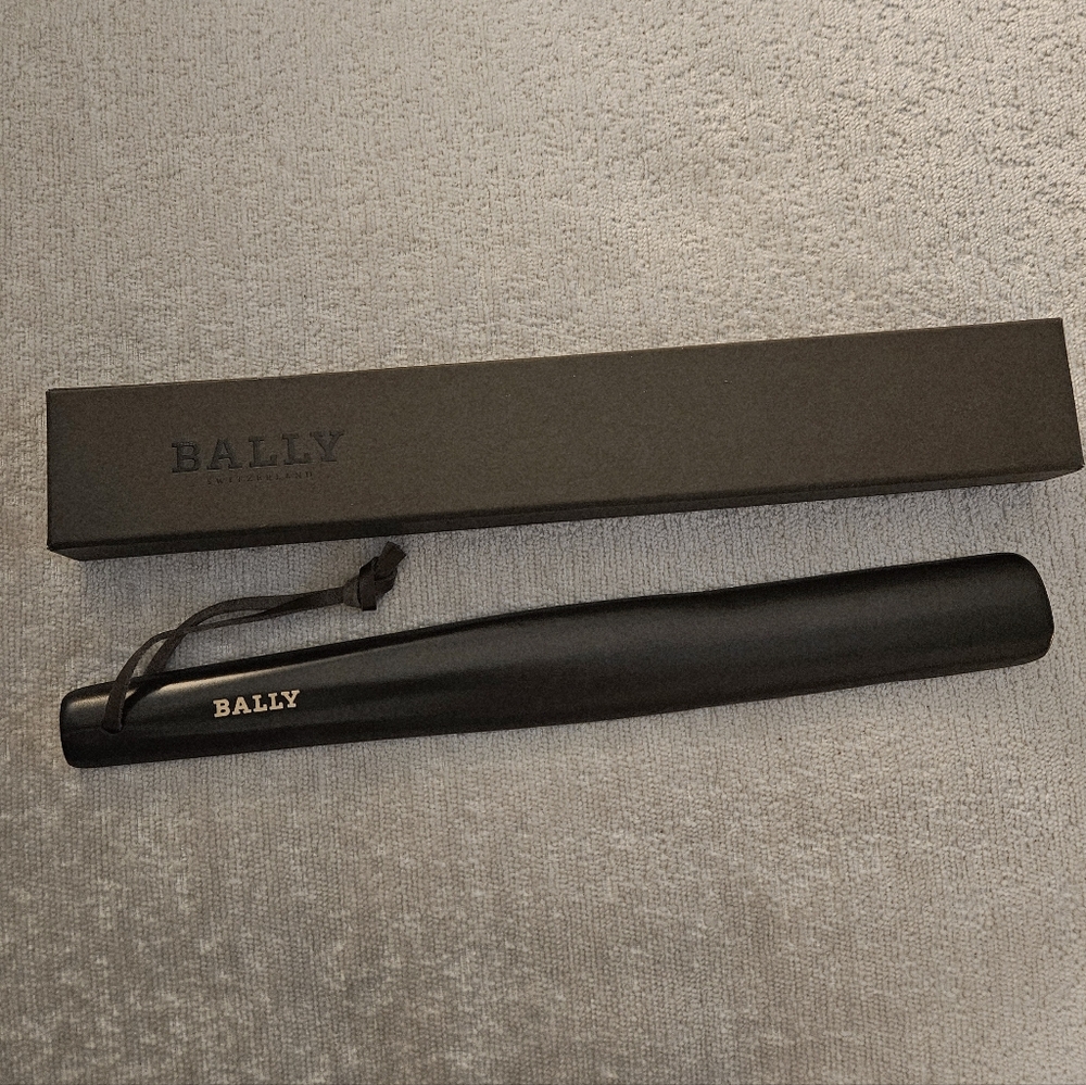 Bally Brown Wooden Shoe Horn